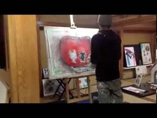 佐々木勇太　絵画 リバプールのカブトムシ | 佐々木勇太 ｜インテリア絵画 アートの専門